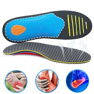 DIDI 1Pair EVA Orthopedic Insoles For FlatFoot Arch Support Shoes Insert Pad Orthotics Shoes Insoles Plantar Fasciitis for Shoes Woman Men