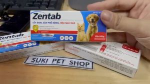 ZENTAB - SẢN PHẨM TẨY GIUN SÁN PHỔ RỘNG DÀNH CHO CHÓ MÈO - HÀNG CHÍNH HÃNG Á CHÂU