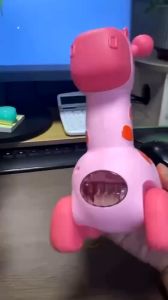 Mainan Edukasi Anak Giraffe Model Jerapah Berjalan Mainan Bayi Electric Mainan Motorik Anak Jerapah