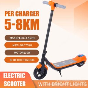 BONINGYU | Childrens Foldable 2-Wheel 6.5inch Electric Scooter