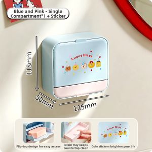 AIJIADA | Wall Mounted No-Drill New High-Grade Soap Holder
