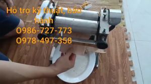 Máy cán mực khô quay tay quả lô dài 15cm 17cm giá rẻ