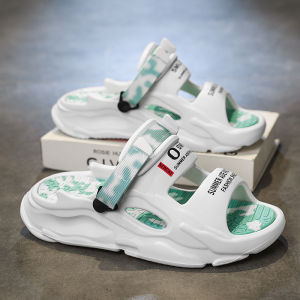 Dép Đi Biển Đế Dày Chống Trượt Mùa Hè Cho Nam Đi Biển Và Ngoài Trời Thể Thao Cỡ Lớn Đế EVA Dép Đi Biển Thường Ngày