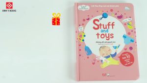 Sách Lật Mở Khám Phá Lift The Flap - Những Đồ Vật Quanh Em - Stuff And Toys (Đinh Tị)