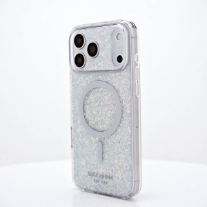 kate spade new york Chunky Glitter MagSafe Case for iPhone 18 Pro Max 18 Pro Head-Turning Glitter 12ft Drop Protection