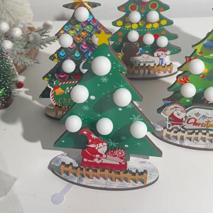 Mini Christmas Tree Desktop With Lights Christmas Decoration Tree Package Family Christmas Office Decorations Gift
