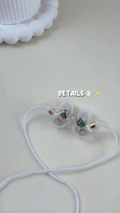 TM-01 Headset Kabel Gaming Earphone In Ear HiFi Bass Mic Surround Sound 10mm Jack 3.5mm untuk HP