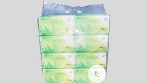 EIGHT(8) PCS GREEN TEA TISSUE SOFT PAPER 3-PLY 480 SHEETS TOWEL SKIN-FRIENDLY TISSUE PAPER FACIAL CLEANING PAPER TOILET PAPER.