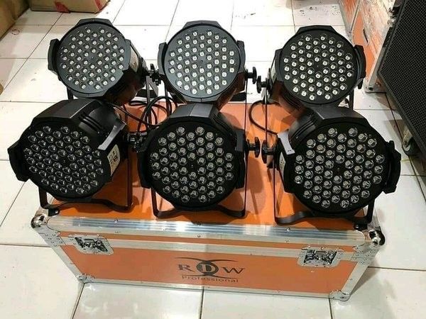 Lampu Parled / Par Light TRF A 64 / A64 (Full Colour) + Hardcase (6 ...