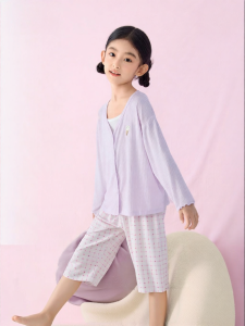 potatokids | Breathable Elastic Long Sleeve Girls Loungewear