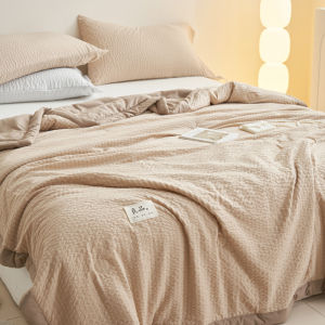 Kiss Dear | Summer Washable Cotton Bubble Grid Quilt