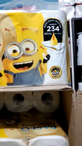 (6 Pack) Tisu Tissue paseo tissue dapur kitchen towel 3 roll 210 s - PASEO CALORIE