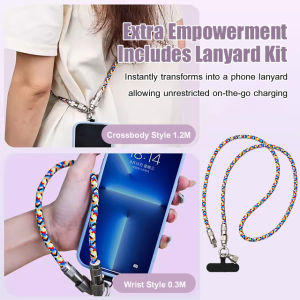 New Style Fast Charging Lanyard Data Cable Phone Lanyard Charging Cable 2-In-1