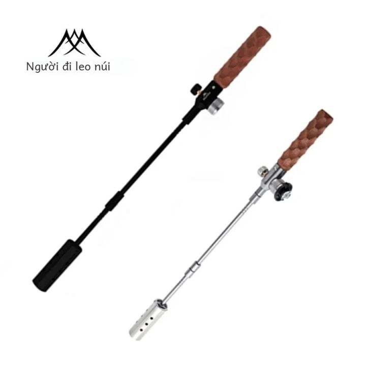 Mountainhiker Ngoài Trời BBQ Blowtorch Cỏ Đốt Khò Gas Bỏ Túi Đa Dụng Cụ Cắm Trại Thiết Bị Súng Phun Lửa