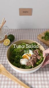 Bát Tre ONGTRE đựng Salad/món trộn/hoa quả/đồ khô (Bamboo Salad Bowl)