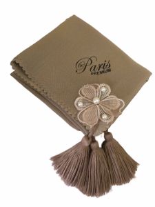 Segi empat Paris Premium Tassel Bunga Mutiara Terhits Terbaru Terviral Segiempat Terlaris