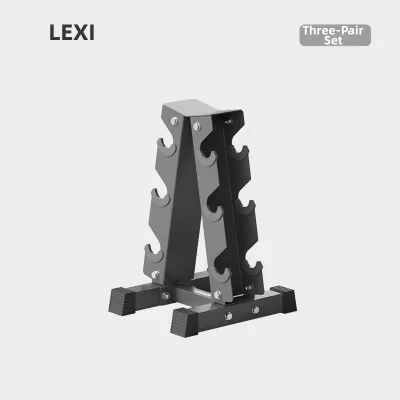 LEXI | Multifunctional Dumbbell Rack Moveable Stand