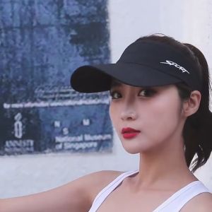 Adjustable Empty Top Sun Hat UV Protection Breathable Quick Dry Visor Hat Outdoor Sports Running Golf Tennis baseball Cap