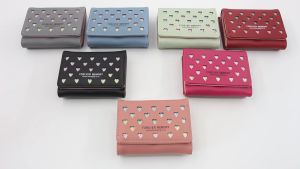 T418 Dompet Wanita Dompet Lipat 3 Dompet Clutch Dompet Lucu