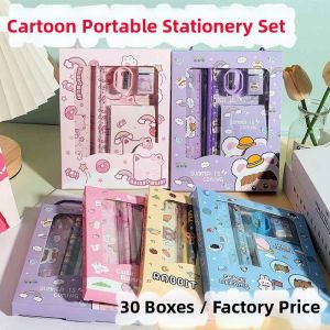 Yuanyi  | Cartoon Portable Student Stationery Set