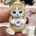 2025 New Mofusand Cat Love Hug Doll Anime Figures Blind box Handmade 6 Full Children's Birthday Gift Ornament Dolls Model Toys. 