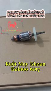 Rotor Máy Khoan Kainuo 6017 - Hàng Dây Đồng 100% - 220V