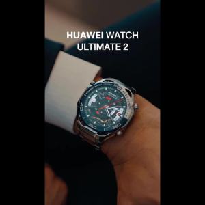 [12.18 - 12.24 | โค้ดลดเพิ่ม 20%] HUAWEI WATCH Ultimate 2 | อุปกรณ์สวมใส่ | ทนทานเหนือระดับด้วยโลหะเหลว | เทคโนโลยีดําน้ําลึก 150 เมตรสื่อสารใต้น้ำด้วยระบบโซนาร์ | ระบบเซ็นเซอร์ X-TAP l ร้านค้าอย่างเป็นทางการ