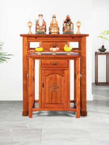 WANGJIXIANG | Burmese Red Sandalwood Offering Table