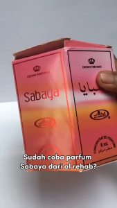 Parfum Al Rehab SABAYA Roll On 6 ML Non Alkohol