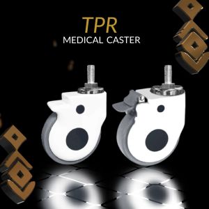 Roda Hospital Rumah Sakit TPR 5 Inch Silent Medical Caster Wheel