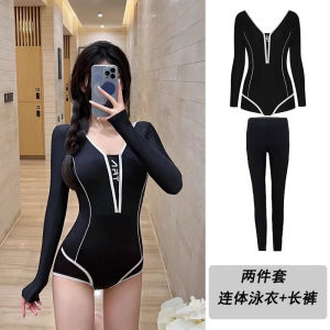 Elegant Backless Short Sleeve Thermal Spa Swimsuit Womens High Waist One Piece Swimwear Slimming Tummy Covering plus Size