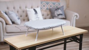 โต๊ะรองรีด โต๊ะรีดผ้าไอน้ำ โต๊ะรีดผ้า ขายู สามารถพับได้ประหยัดพื้นที่