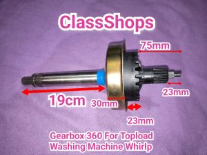 Gearbox 360 19T for Topload Washing Machine Parts Others