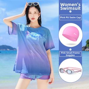 XTEP | Conservative Slimming Women Swimwear 3-Piece Set
