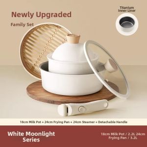 kimscook l Removable Handle Non-Stick Baby Food Pot