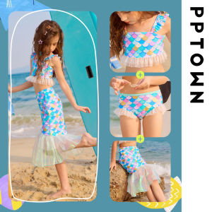 PPTOWN | Separate Sun Protection Quick Dry Swimwear Set