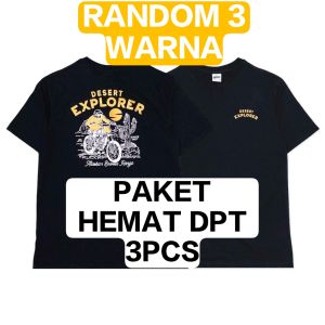 REBELS  PAKET HEMAT ( 3PCS ) DI KIRIM RANDOM 3 WARNA