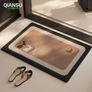XIANSU | Water Absorbent Slip-Resistant Bathroom Mat