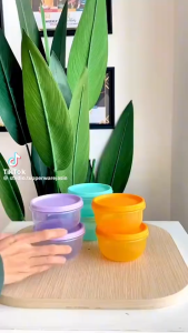 Tupperware รุ่น ถ้วย Mini Bowl หรือ ถ้วยคู่ขวัญ 250 มล.