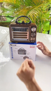 Đài Radio rẻ nhất  RX-306SD  Loa Nghe Nhạc Bluetooth Kiêm Đài FM Cổ Điển Đầy Đủ Chức Năng Âm Thanh Chất Lượng Hỗ Trợ Thẻ Nhớ và USB