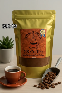 ( 500g ) KOPI HITAM BUBUK GS PREMIUM – KOPI HITAM PREMIUM QUALITY – KOPI HITAM PREMIUM