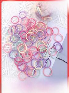 Korean Style Childrens Hair Ties Small Elastic Bands Girls Hair Accessories No Damage to Hair Perfect for Year End Celebrations