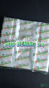 Kresek Transparant / Bening Uk 24 - Plastik Cap Duo 100 pcs