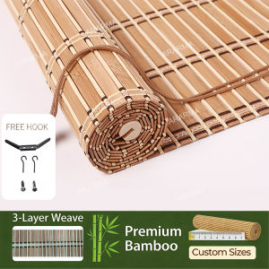 180×160cm 180×240cm Native Bamboo Blinds Bamboo curtain Outdoor/Indoor Roll Up Bamboo Blinds For Window