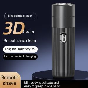 เครื่องโกนหนวดพกพาแบบร้อน ไร้ขน เครื่องโกนหนวดไฟฟ้าขนาดเล็ก