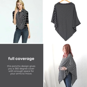 Mamme Nursing Cover l Full Coverage l Breathable Nursing Cover Multipurpose Ultra-soft Breastfeeding Scarf in Cover