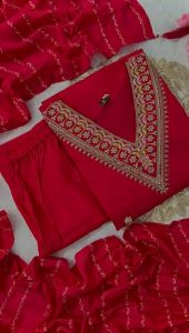 PRE ORDER 15 DAYS - READYMADE PUNJABI SUIT