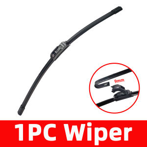 PINMOAP Front Windshield Wiper Blades Are Suitable For 9mm U J Hook Silent Clear View Wipers 14"15"16"18"19"20"21"22"24"26"