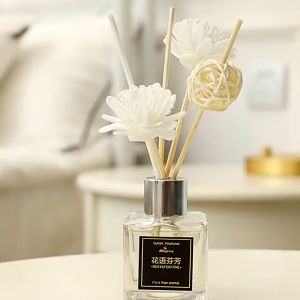 Tinh dầu nước hoa thơm phòng kèm hoa gỗ cắm tỏa hương siêu xinh tinh dầu bông hoa gia đình