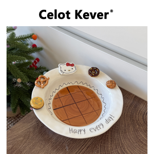 Gift Cute Ceramic Plate Dinnerware Set